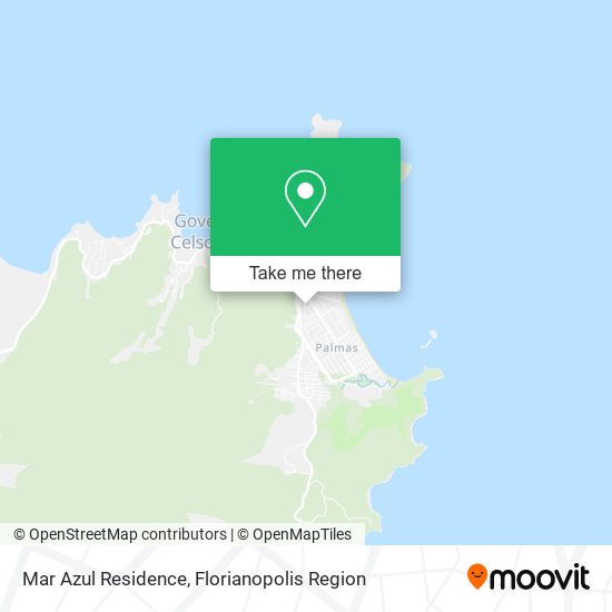 Mar Azul Residence map