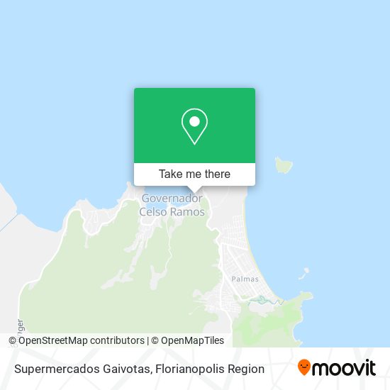Supermercados Gaivotas map