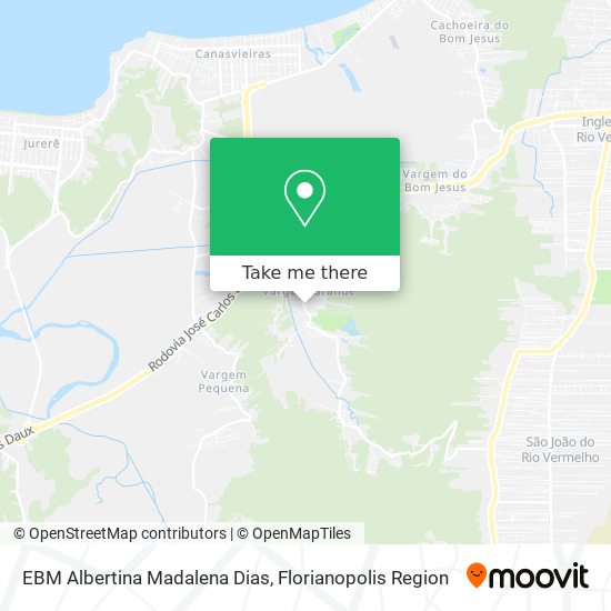 EBM Albertina Madalena Dias map
