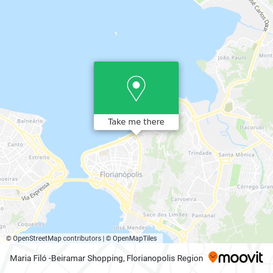 Maria Filó -Beiramar Shopping map