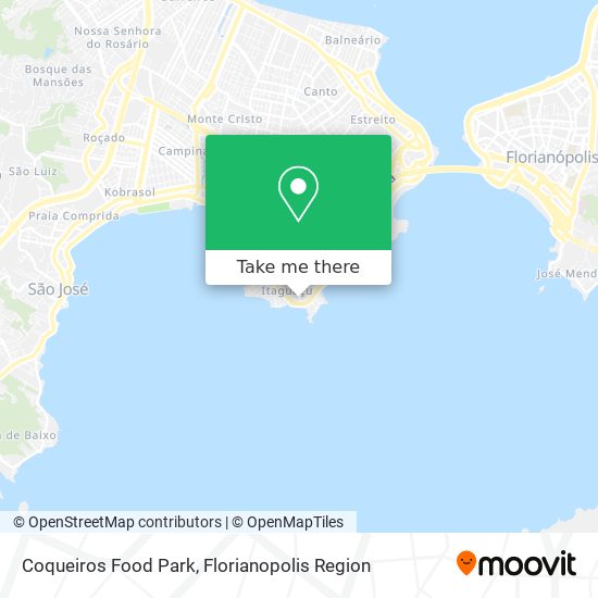 Coqueiros Food Park map