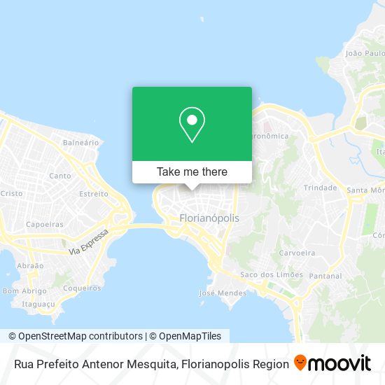 Rua Prefeito Antenor Mesquita map