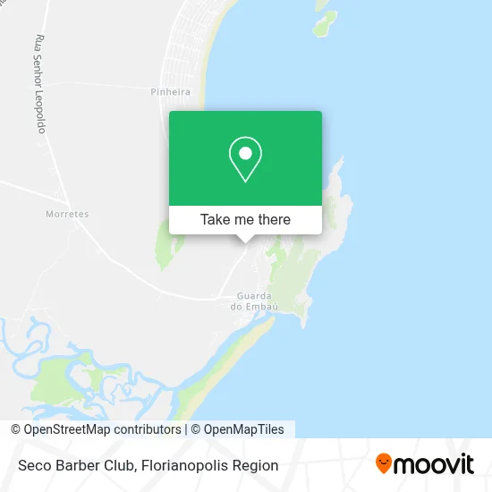Seco Barber Club map