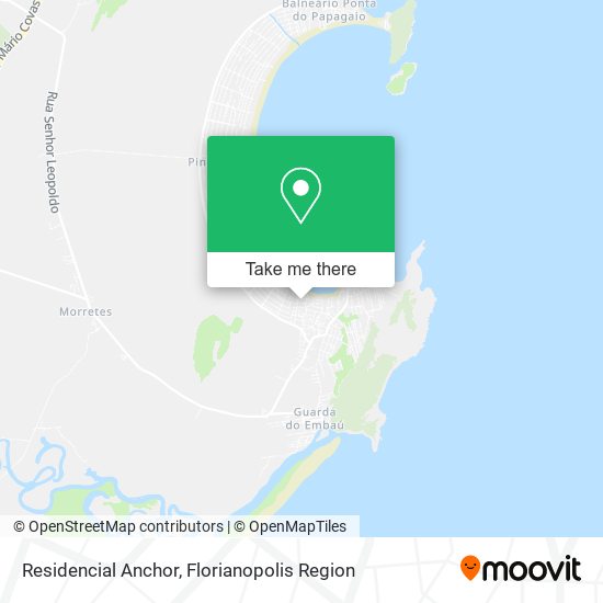 Residencial Anchor map