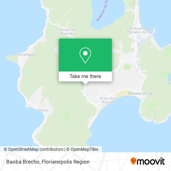 Baobá Brecho map
