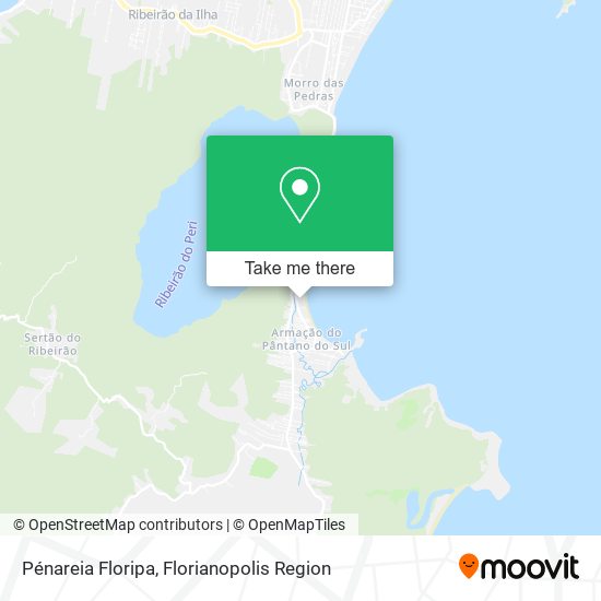 Pénareia Floripa map