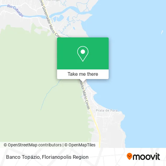 Banco Topázio map