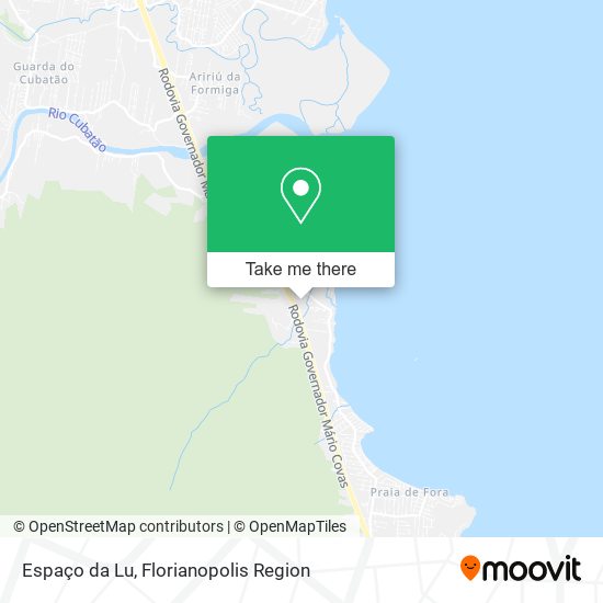 Espaço da Lu map