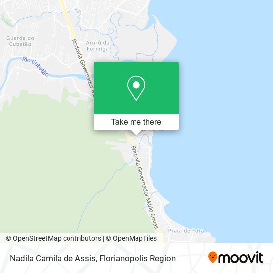 Nadila Camila de Assis map