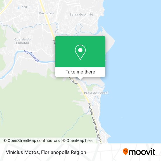 Vinícius Motos map