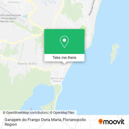 Garagem do Frango Dona Maria map