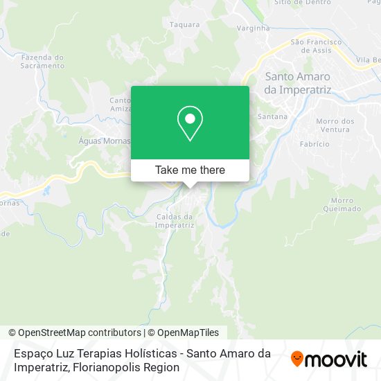 Espaço Luz Terapias Holísticas - Santo Amaro da Imperatriz map