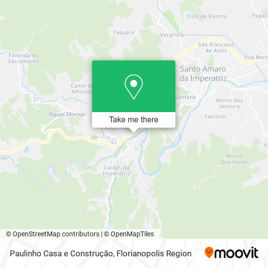 Paulinho Casa e Construção map