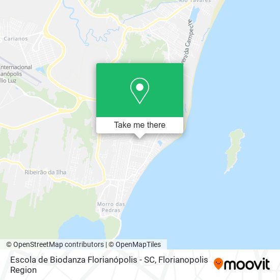 Escola de Biodanza Florianópolis - SC map