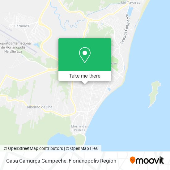 Mapa Casa Camurça Campeche