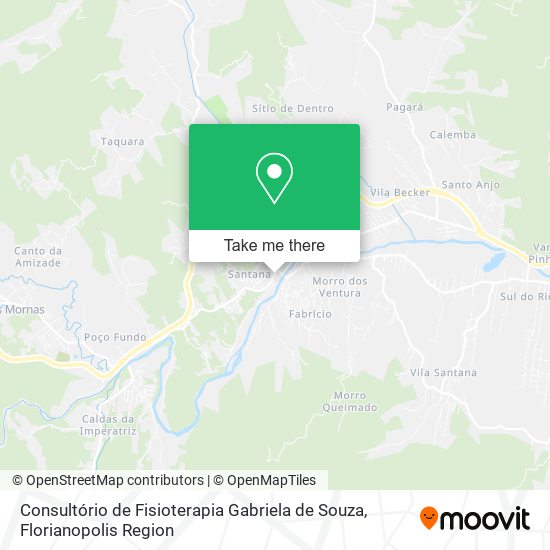Consultório de Fisioterapia Gabriela de Souza map