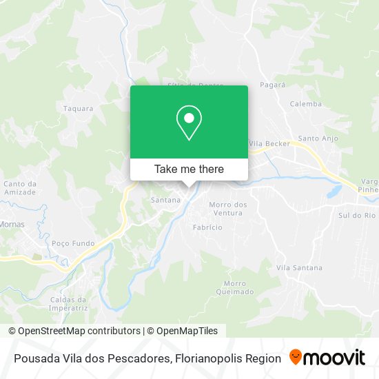 Pousada Vila dos Pescadores map