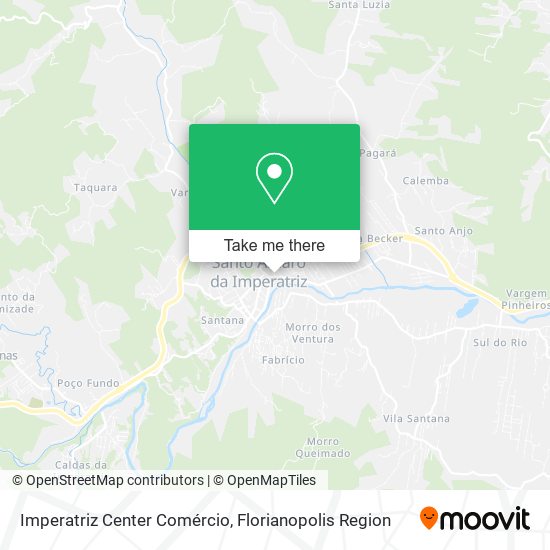 Imperatriz Center Comércio map