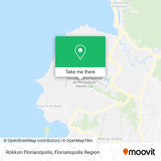 Rokkon Florianópolis map