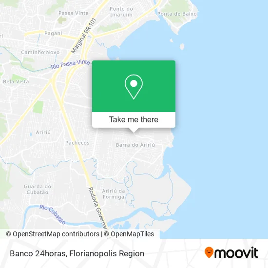Banco 24horas map