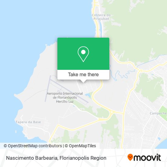 Nascimento Barbearia map