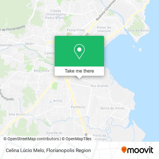 Celina Lúcio Melo map