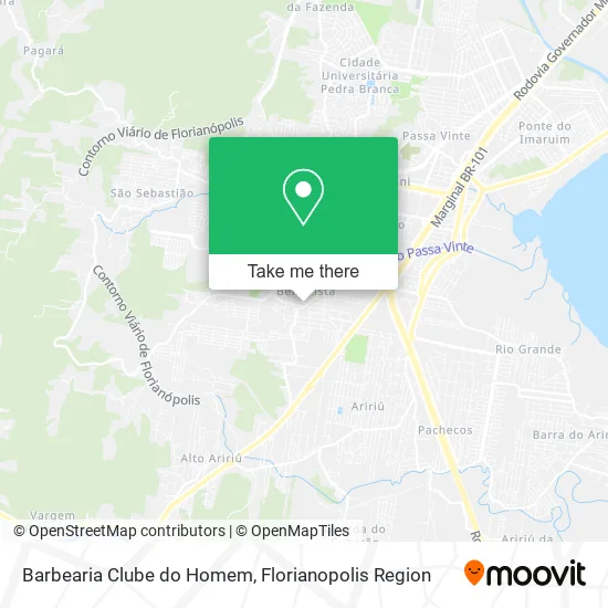 Barbearia Clube do Homem map