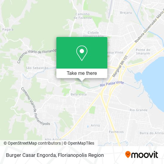 Burger Casar Engorda map