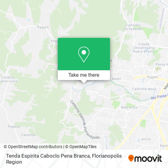 Tenda Espírita Caboclo Pena Branca map