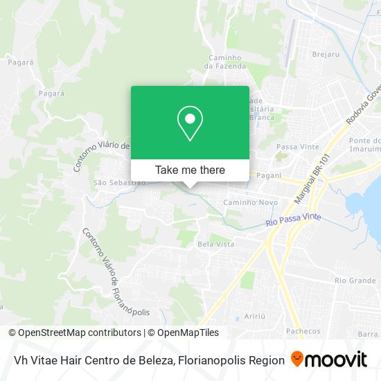 Vh Vitae Hair Centro de Beleza map
