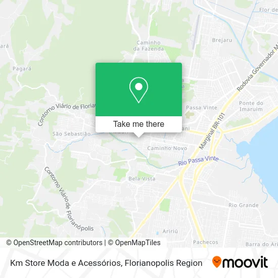 Km Store Moda e Acessórios map