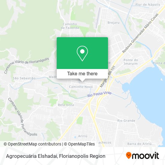 Agropecuária Elshadai map