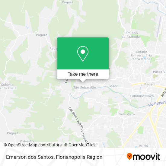Emerson dos Santos map