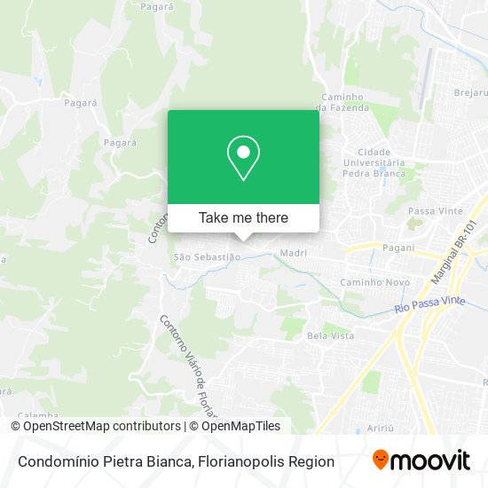 Condomínio Pietra Bianca map