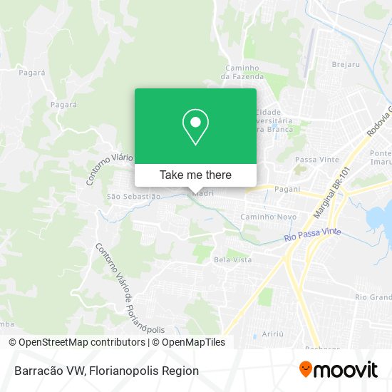 Barracão VW map