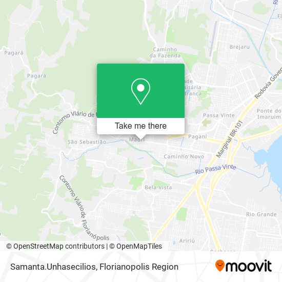 Samanta.Unhasecilios map