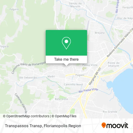 Transpassos Transp map