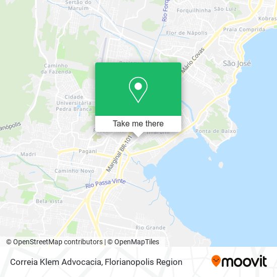 Correia Klem Advocacia map