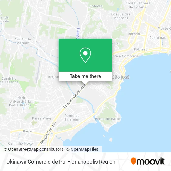 Okinawa Comércio de Pu map