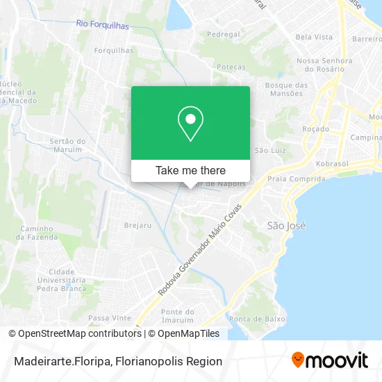 Madeirarte.Floripa map