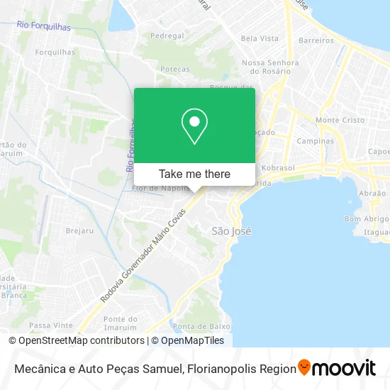 Mecânica e Auto Peças Samuel map