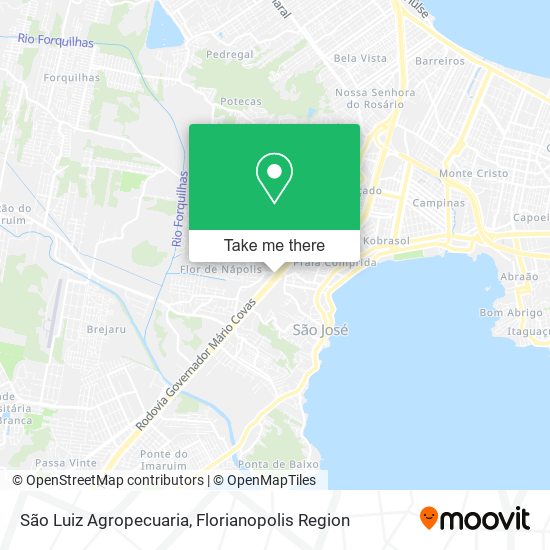 São Luiz Agropecuaria map