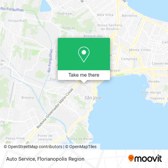 Auto Service map