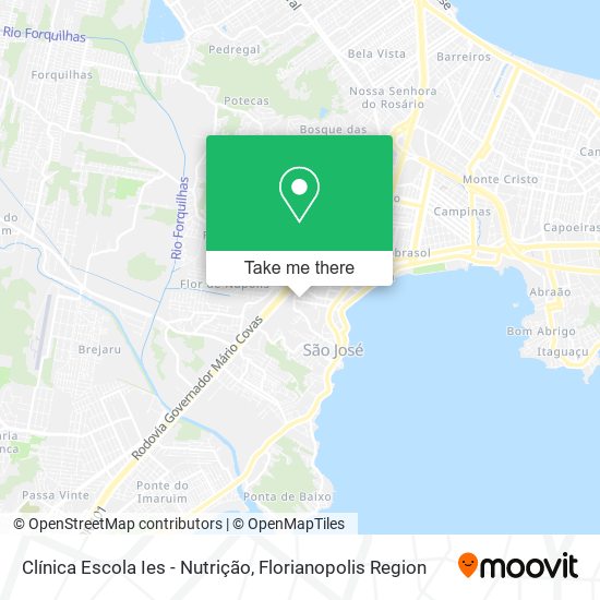 Clínica Escola Ies - Nutrição map