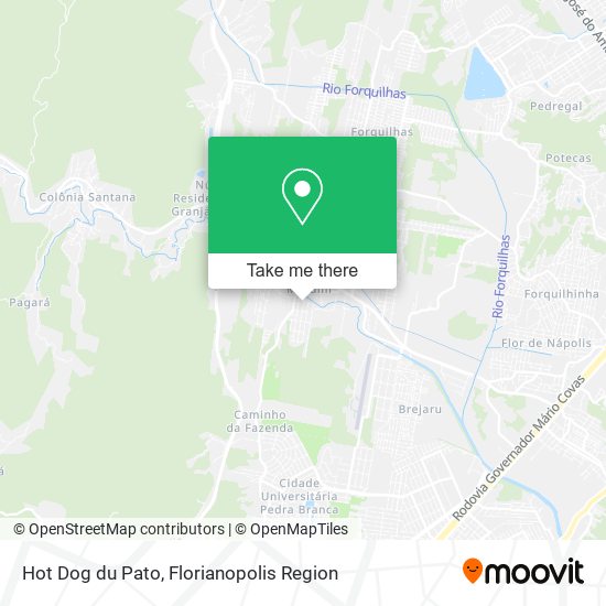 Hot Dog du Pato map