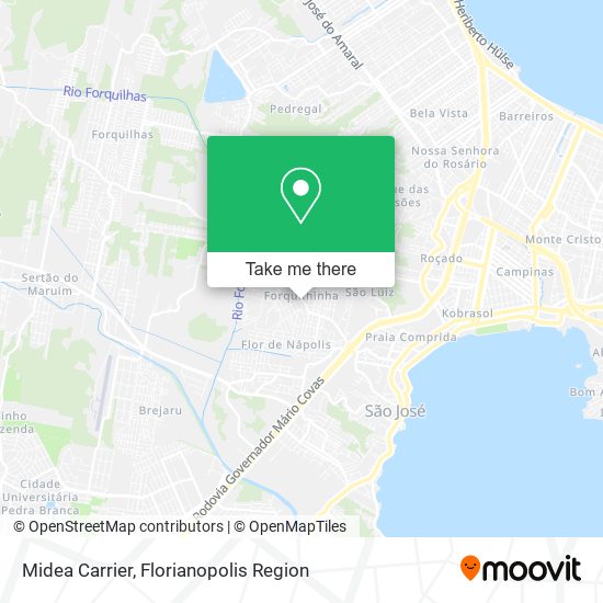 Midea Carrier map