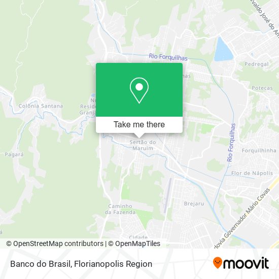 Banco do Brasil map