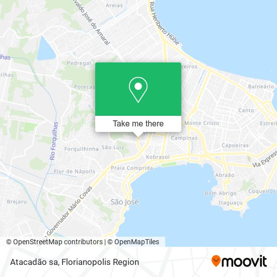 Atacadão sa map