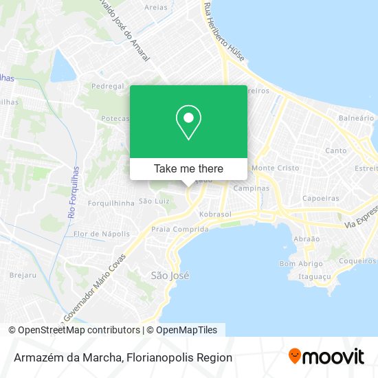 Armazém da Marcha map