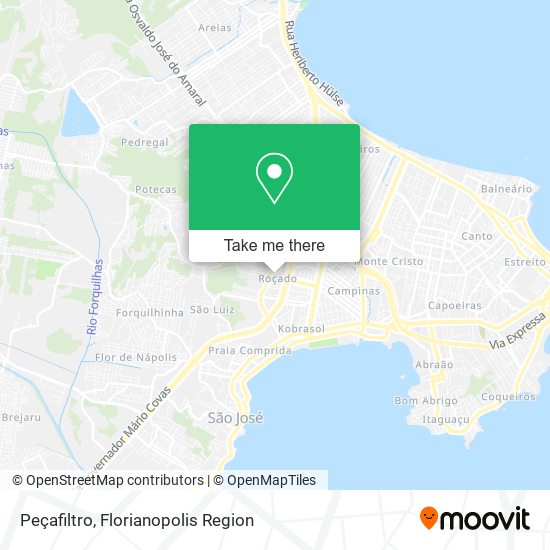 Peçafiltro map